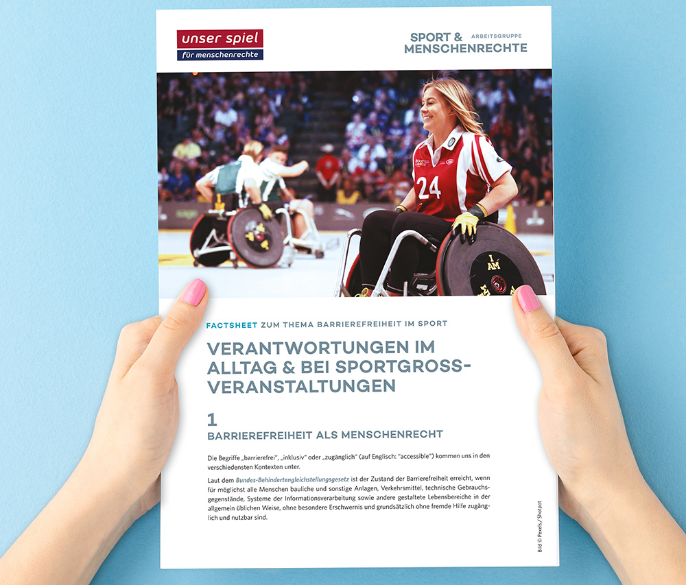 Fact Sheet Barrierefreiheit